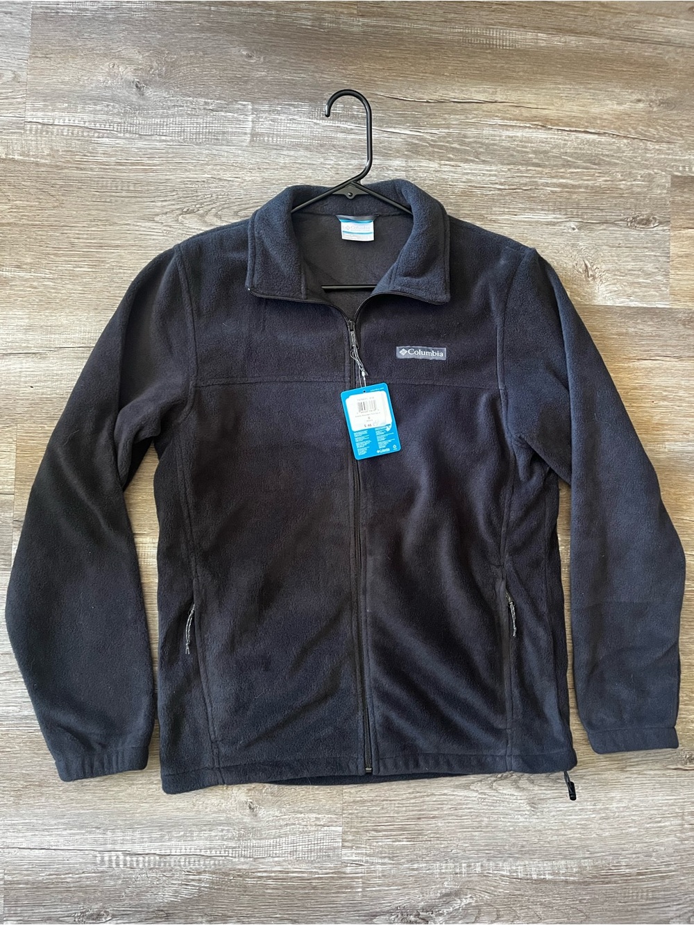 Columbia Black Full-Zip Fleece Jacket